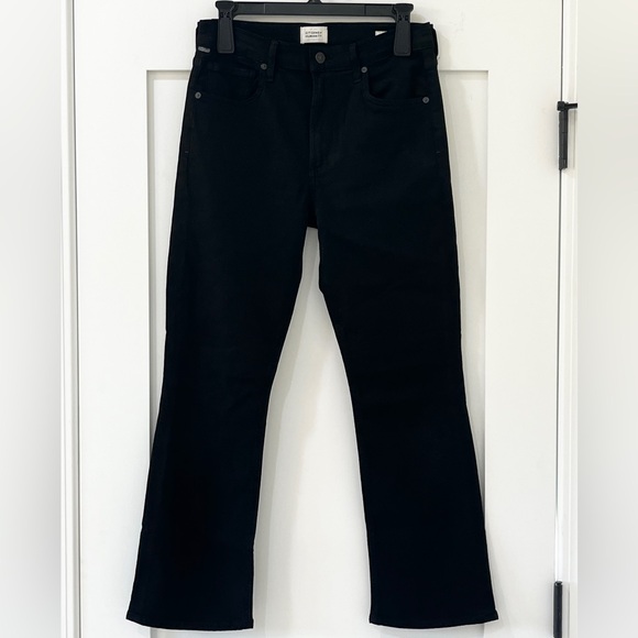 Citizens of Humanity Isola Cropped Boot Jeans - Size 27